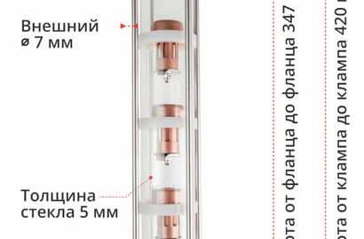 Тарельчатая колонна 2 д  4 уровня